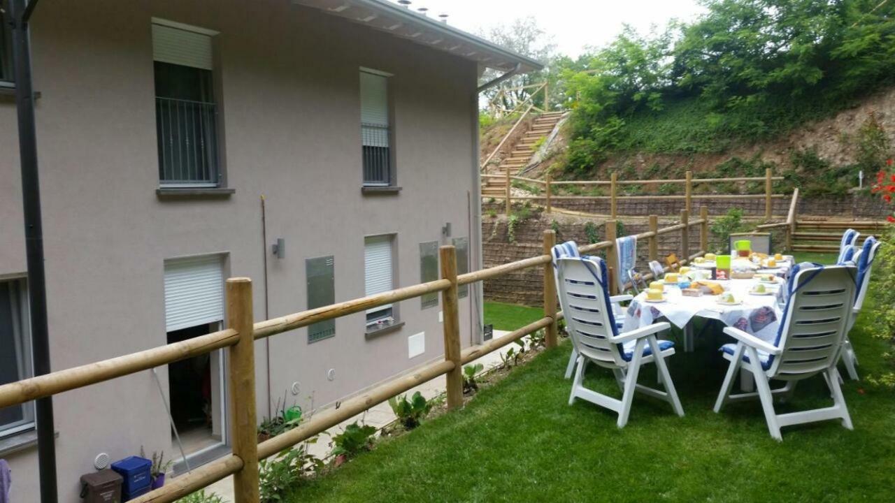 Mimosa Apartments Soiano Del Lago Exterior foto